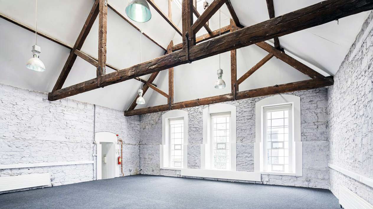 Fumbally Court — 18th-century former distillery gated courtyard