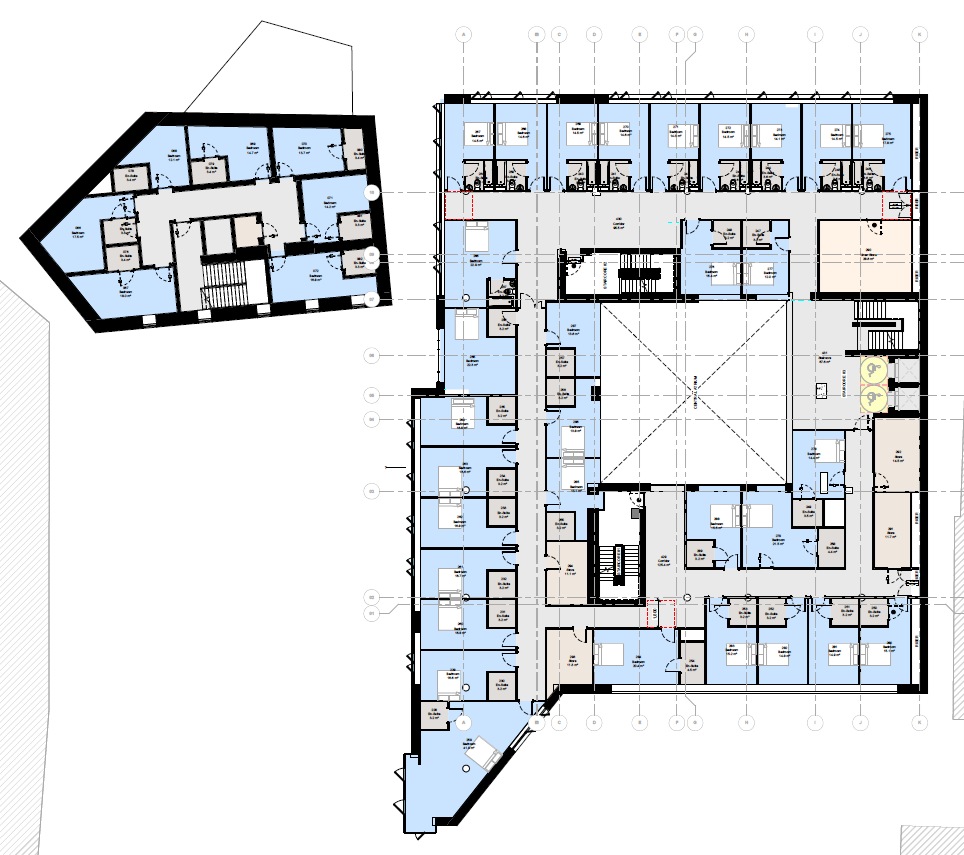 Proposed second floor plan