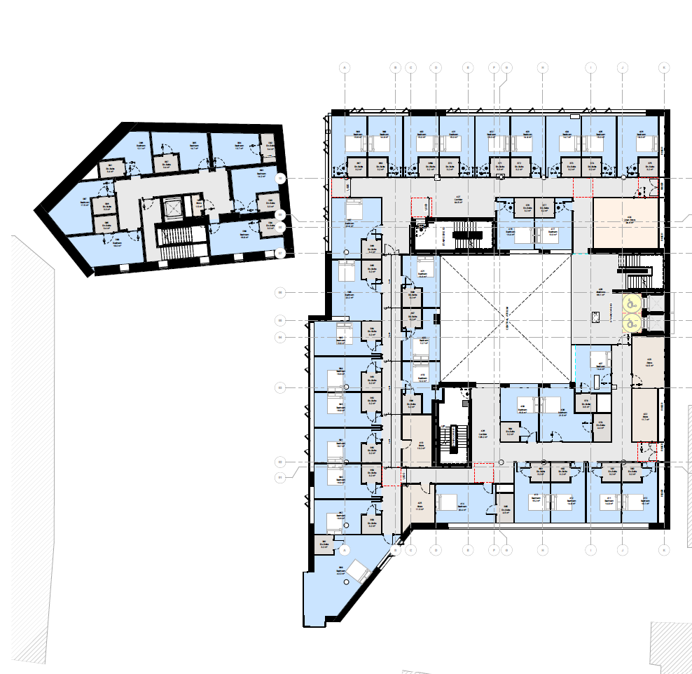 Proposed third floor plan
